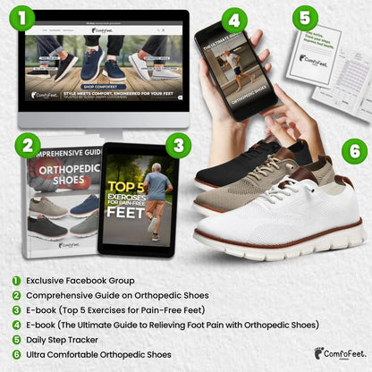 Ultra Comfy - Healthy and Supportive Walking Shoes